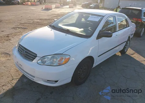 2004 Toyota Corolla Ce z USA, uszkodzony, nr VIN JTDBR32E842035632